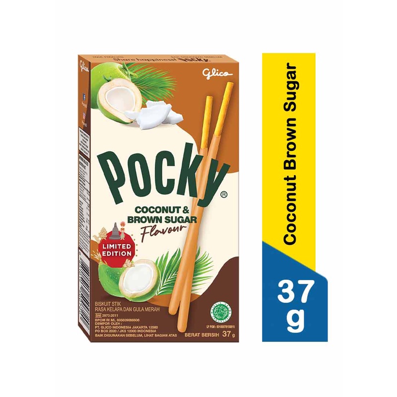 Pocky 47G  chocolate double choco matcha strawberry cookies &amp; cream warermelon banana coconut coklat stroberi pocky besar G cookies and cream pocky love poky poki pokki pocy coklat