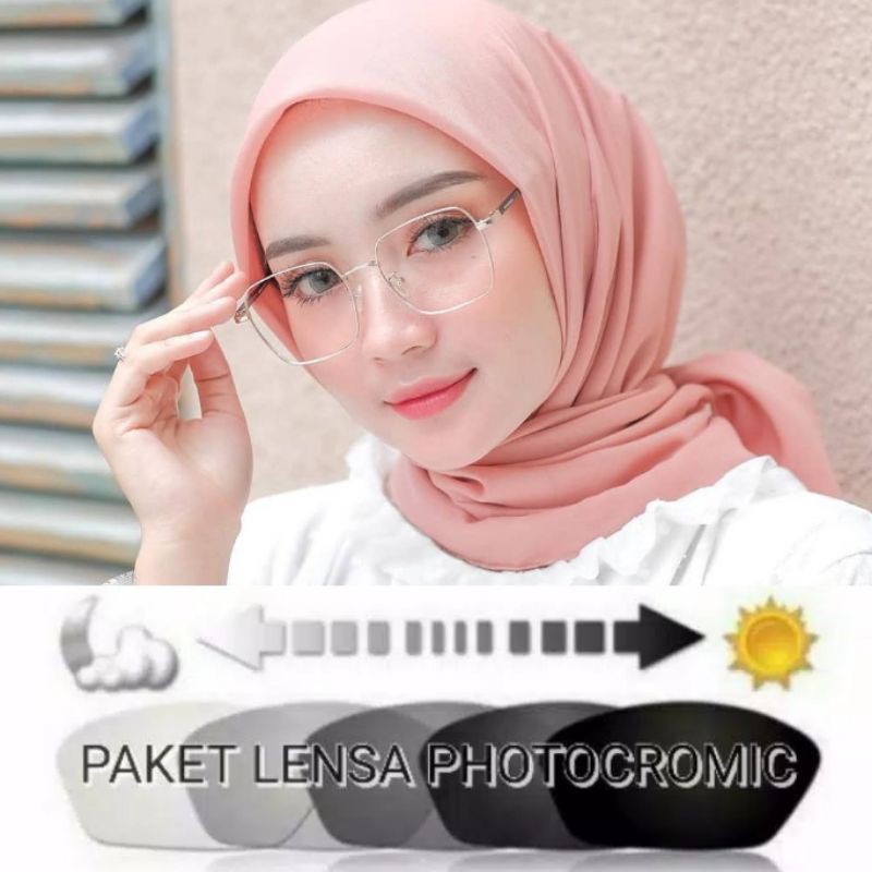 Frame kacamata pria wanita | kacamata minus plus antiradiasi