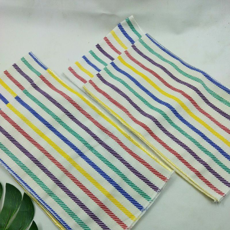 1 Pcs Amben Alas Gurita Bayi / Gurita Ikat Newborn Putih Sablon / Alas Gurita Lurik - ALEXA GROSIR