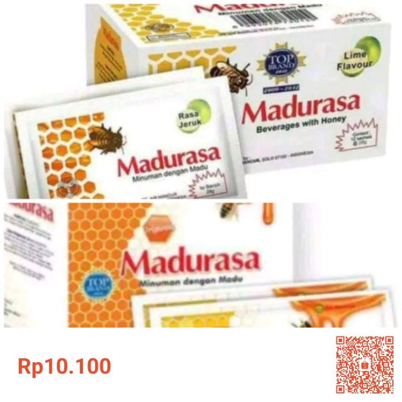MADU RASA BOX ISI 12 SACHET