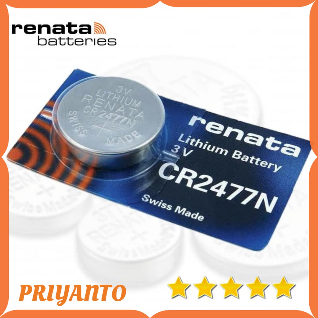 Original Renata Cr-2477N Battery Battre Batrai Renata Cr 2477N Cr2477