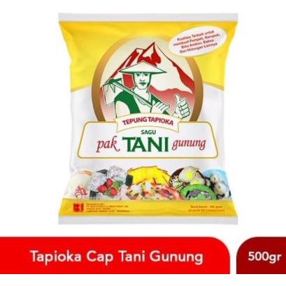 

TEPUNG TAPIOKA PAK TANI GUNUNG 500gr 1 PCS KEMASAN EKOMONIS