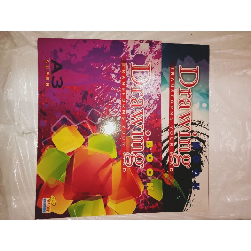 

DRAWING BOOK BUKU GAMBAR A3 VISION