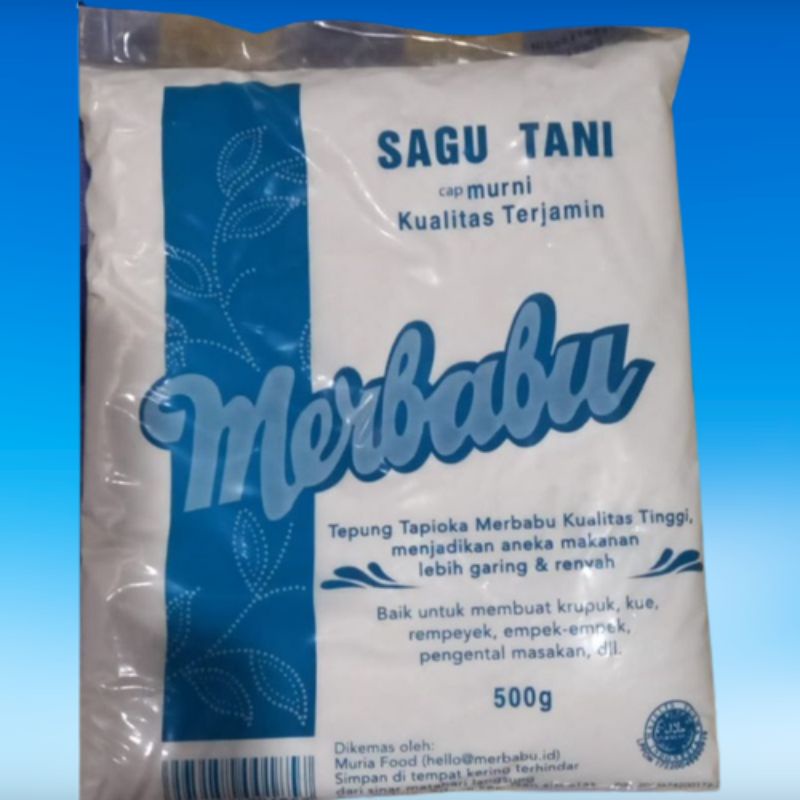 

Merbabu tepung sagu tani tapioka kemasan 500 gram