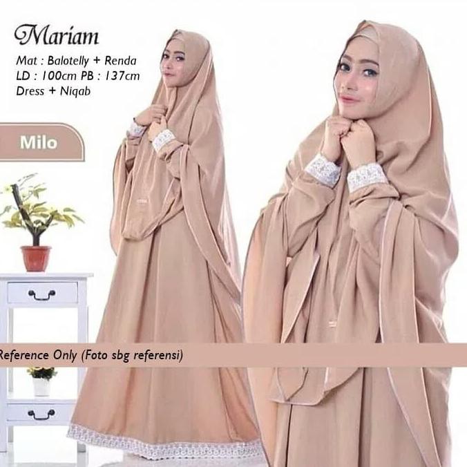 BARU Gamis Syarii Wanita Milo Susu Balotelli