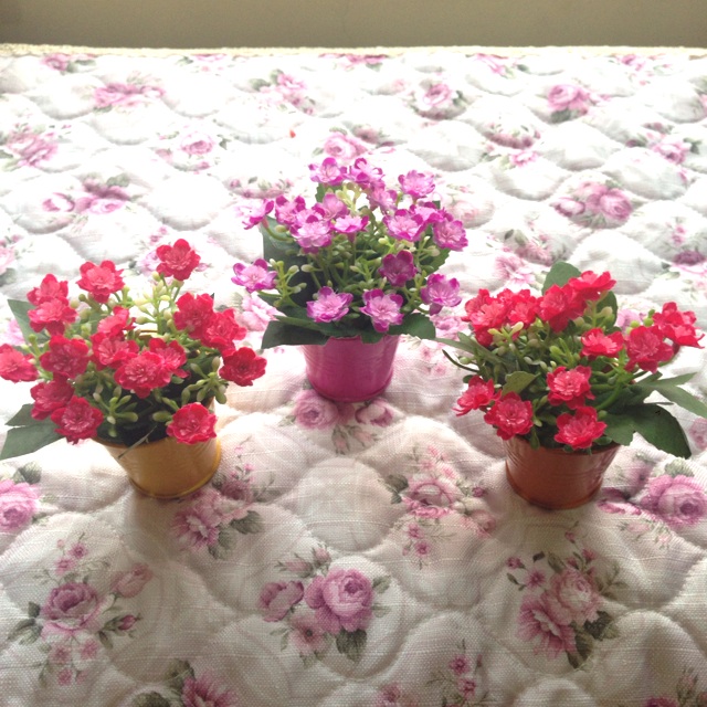 Mini flower tin bucket