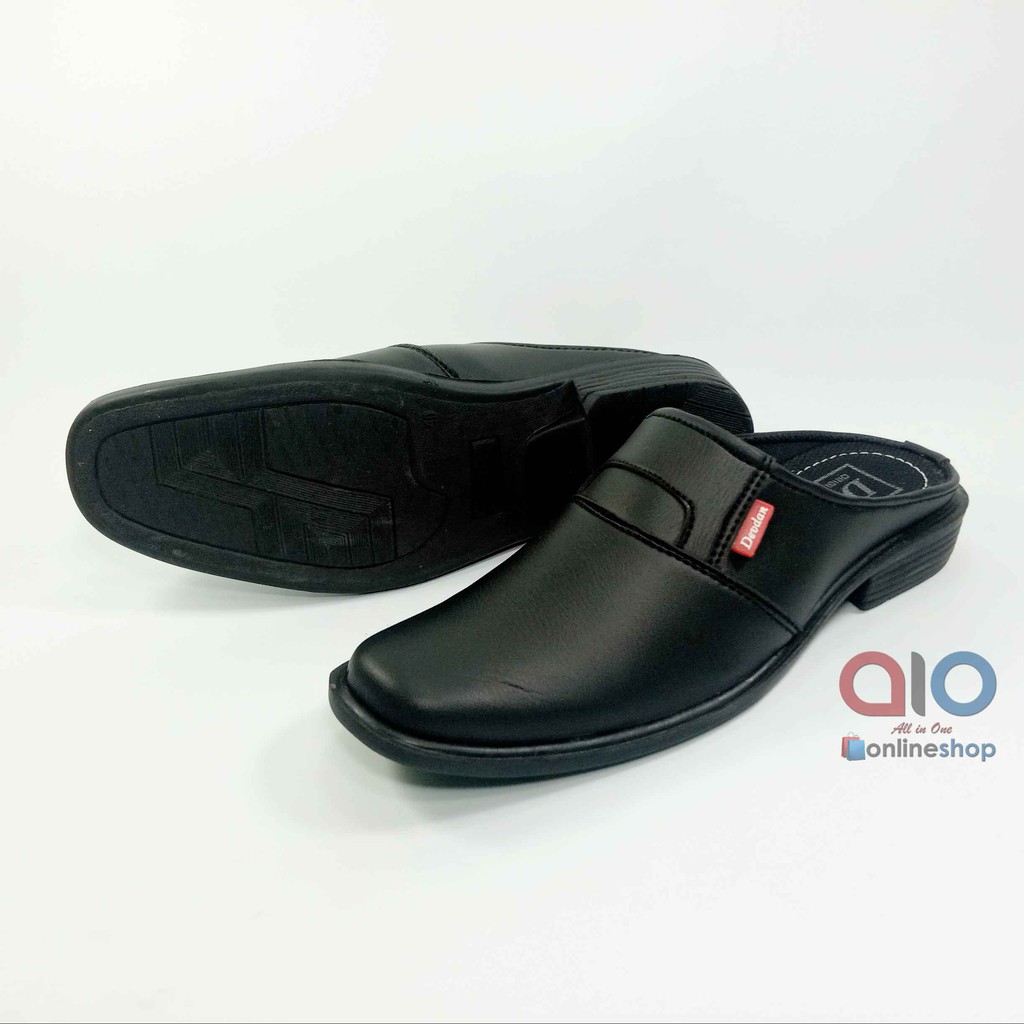 Devdan Sepatu Pantofel Pria Slop Bustong Kerja Kuliah Kantor Cowok Tutong Slip On 39-43 DB01