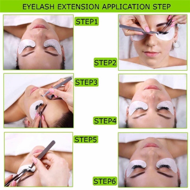 EYEPATCH HYDROGEL ECER 1PCS FOR EYELASH EXTENSION EYE PATCH