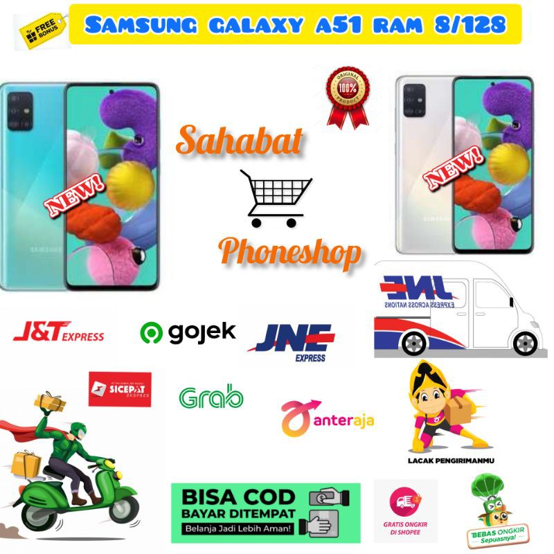 SAMSUNG GALAXY A51 RAM 8/128