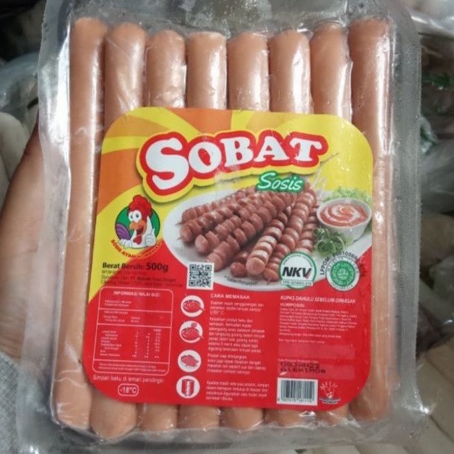 

Sobat sosis ayam long 500gr fastfood instan ready to eat