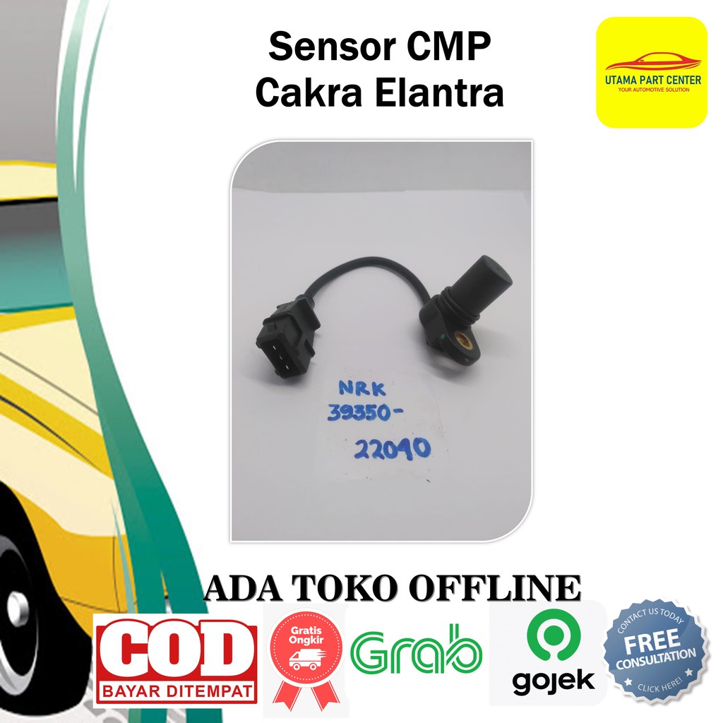 Sensor Hall CMP Knock Noken As Camshaft Accent Cakra Elantra 39350-22040
