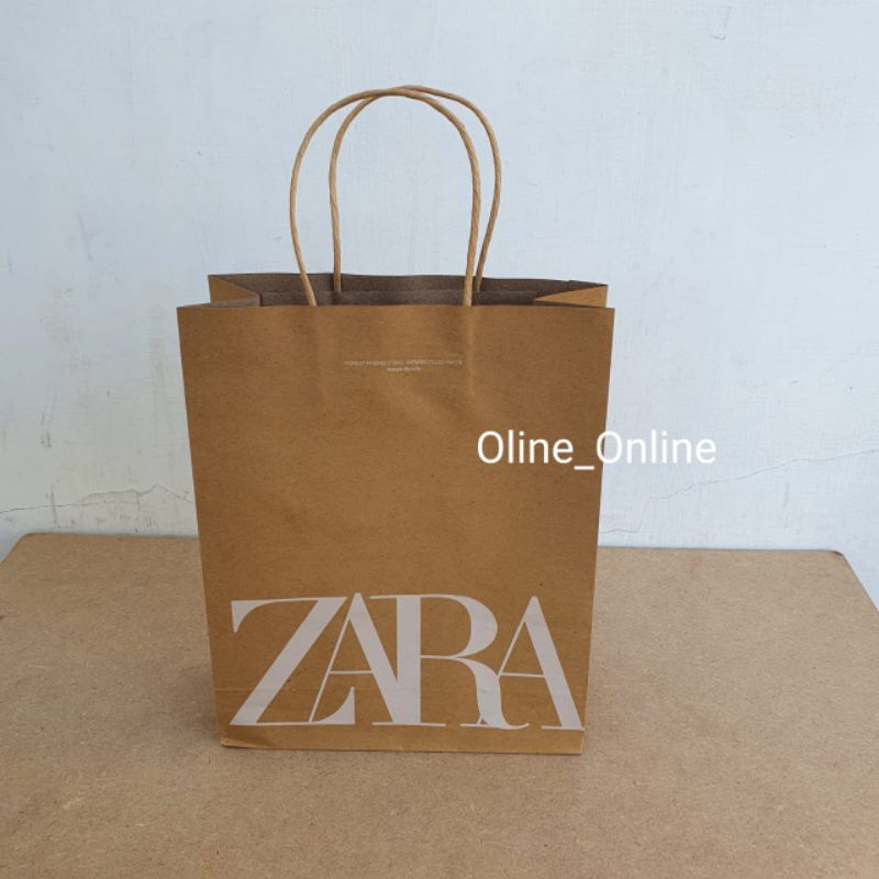 ZR Paperbag zara paper bag