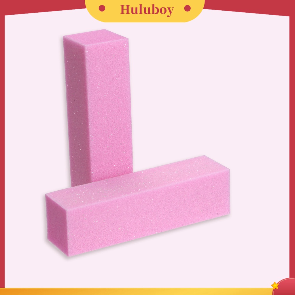 Huluboy Huluboy♡ 10pcs / Set Alat Kikir Kuku Multifungsi 4 Sisi Anti Abrasion Untuk Manicure Pedicure