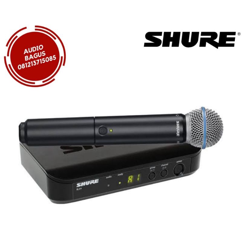 SHURE BLX24/BETA58A / BLX24 BETA58A / BLX24BETA58A / BLX 24 BT 58 A / BLX24BT58A / BLX24 BT58A / BET