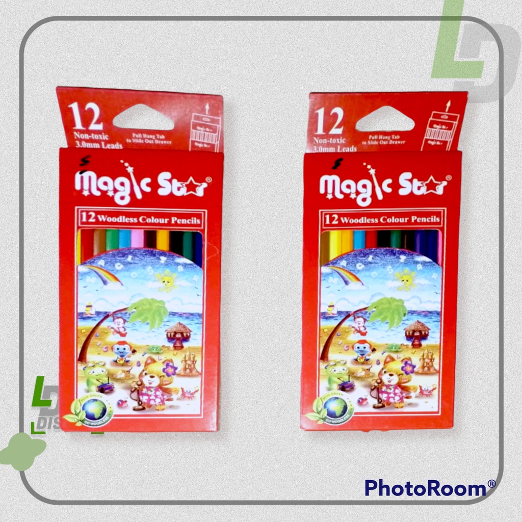 

PENSIL 12 WARNA | PENSIL WARNA | PENSIL WARNA MAGIC STAR | 100% ORIGINAL