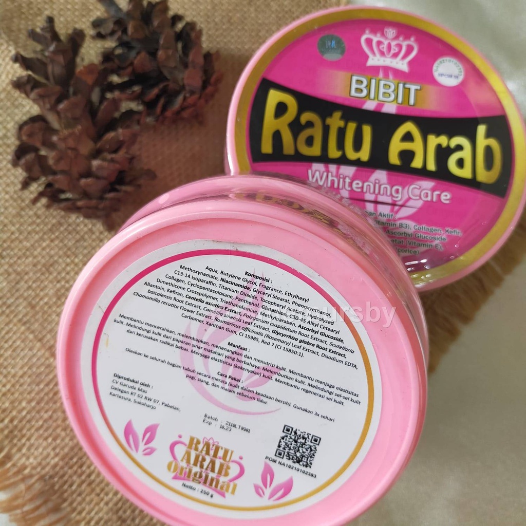 BIBIT RATU ARAB WHITENING CARE BPOM ORIGINAL