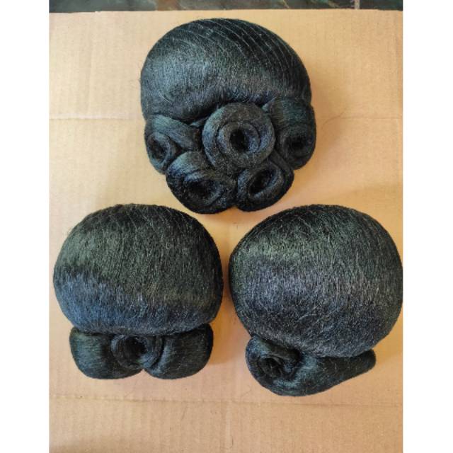 Sanggul modern Dewi kecil