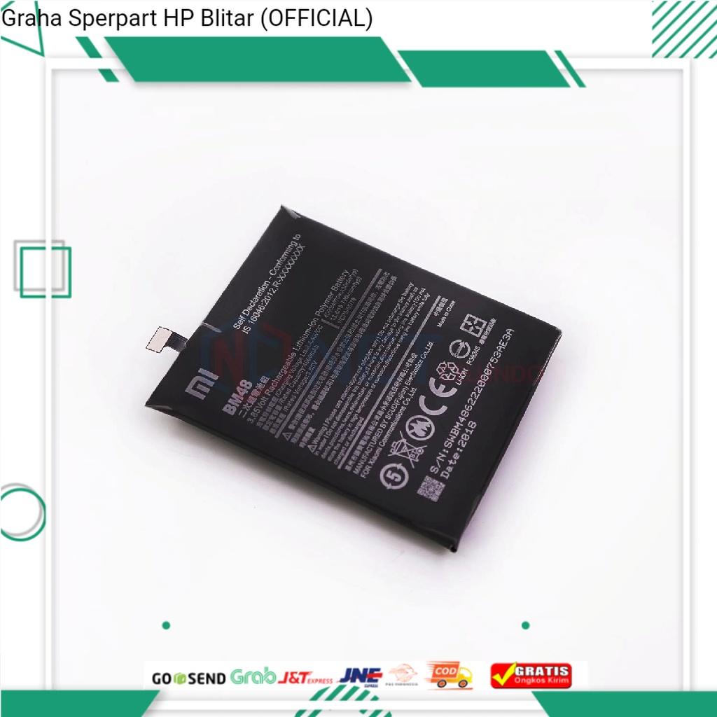BATERAI XIAOMI MI NOTE 2 / BM48 / BATRAI MI NOTE 2 / BM48
