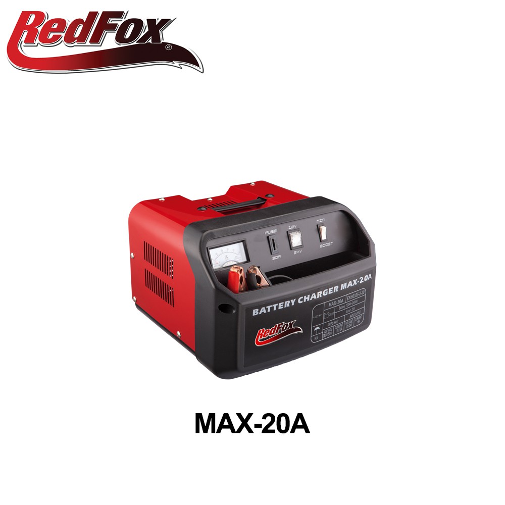 Battery Charger ACCU Charger Aki MAX-20A Redfox