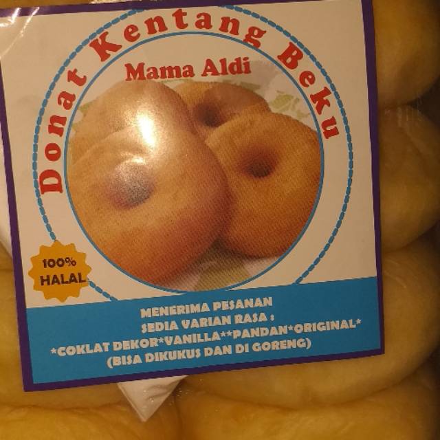 

Donat Kentang Beku