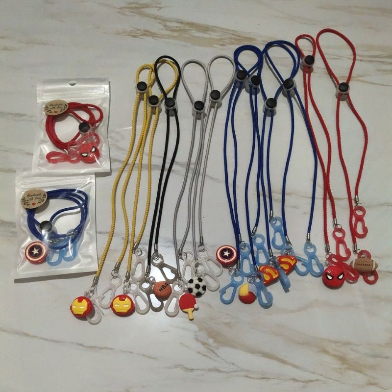 Strap Mask/ Pengait Masker anak cowok, Gloria 2 Ps16PLM