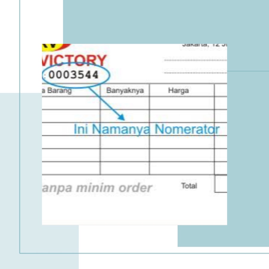 

cetak buku nota nomerator
