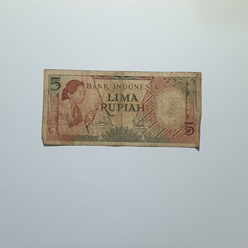 Uang Kertas 5 rupiah
