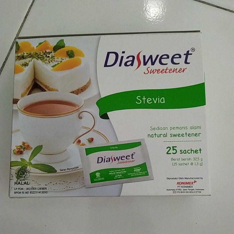 Diasweet sweetener stevia
