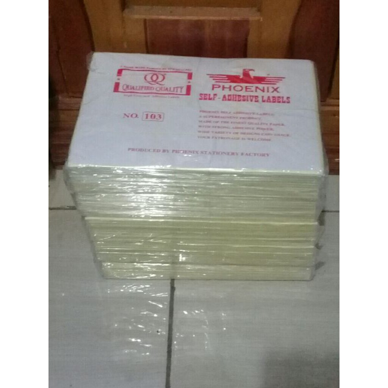 

Label sticker Phoenix no.103