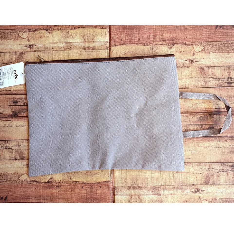 

[ART. 215886] Zipper Bag Moko Line Character A4 tenteng - Map Kantung - Map Kain Resleting A4 Karakt