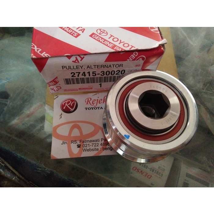 Bearing Pulley Dinamo Alternator Kijang Innova Fortuner Hilux Diesel
