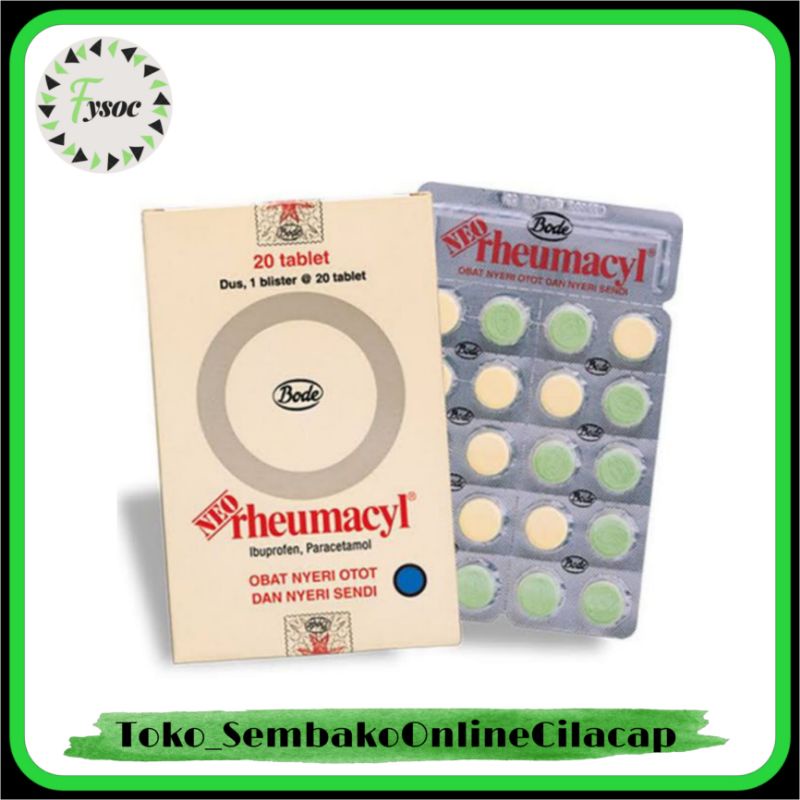 NEO RHEUMACYL | REMASIL | OBAT NYERI OTOT DAN SENDI