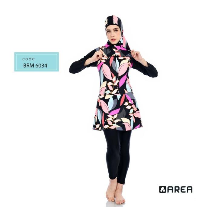 Baju Renang Muslimah Baju Renang Hijab Dewasa Motif Ruqayyah