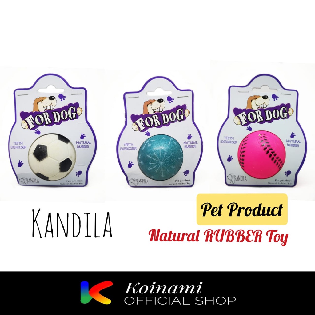 Mainan Bola Kucing Anjing Kandila / Mainan Kucing / Mainan Anjing / Chew Toys