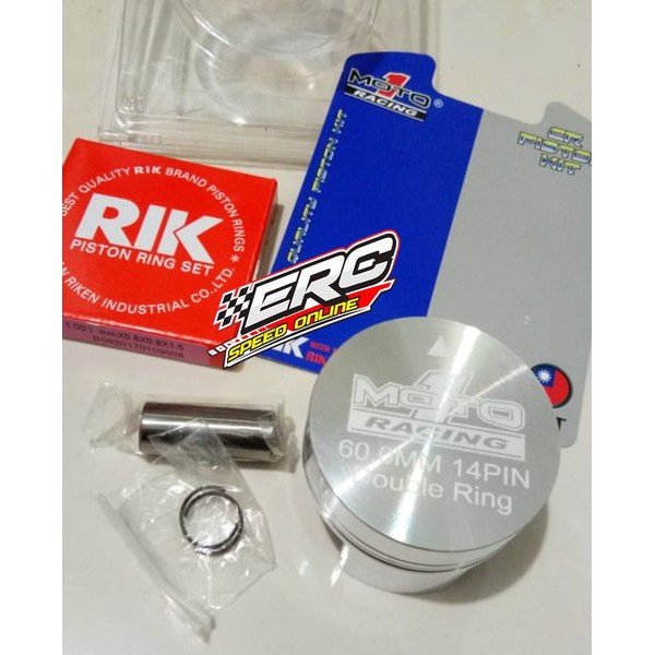 PISTON MOTO 1 60 MM PEN 14 JUPITER MX - VIXION - KLX RACING ORIGINAL ORI