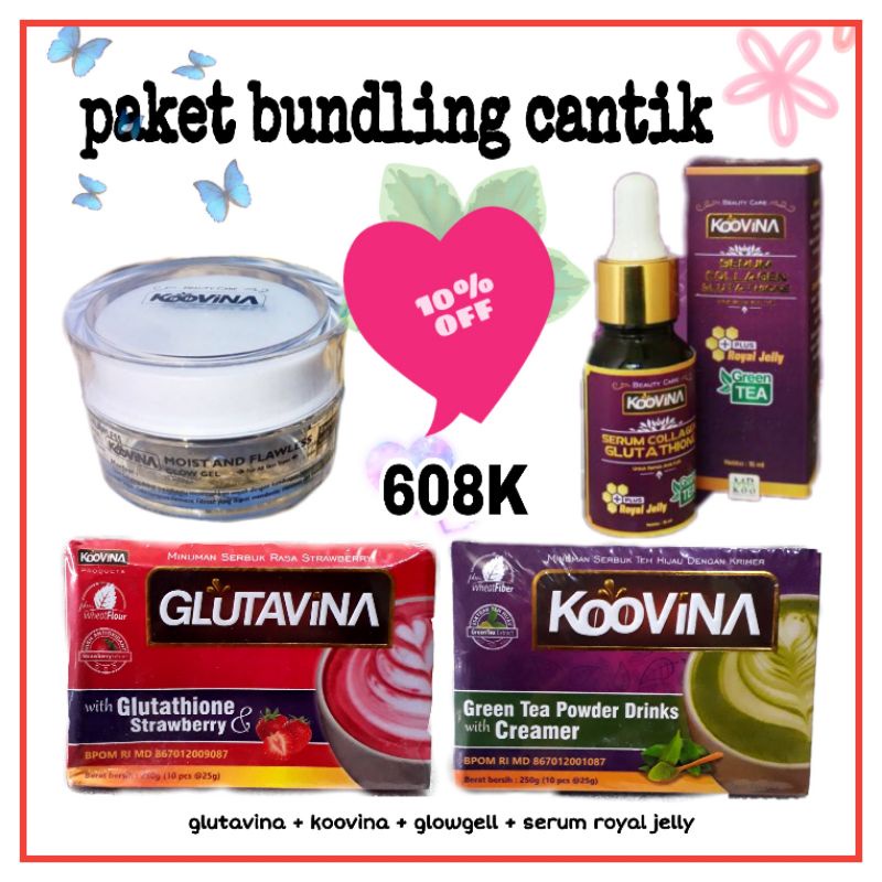 KOOVINA PAKET HEMAT BUNDLING SKINCARE