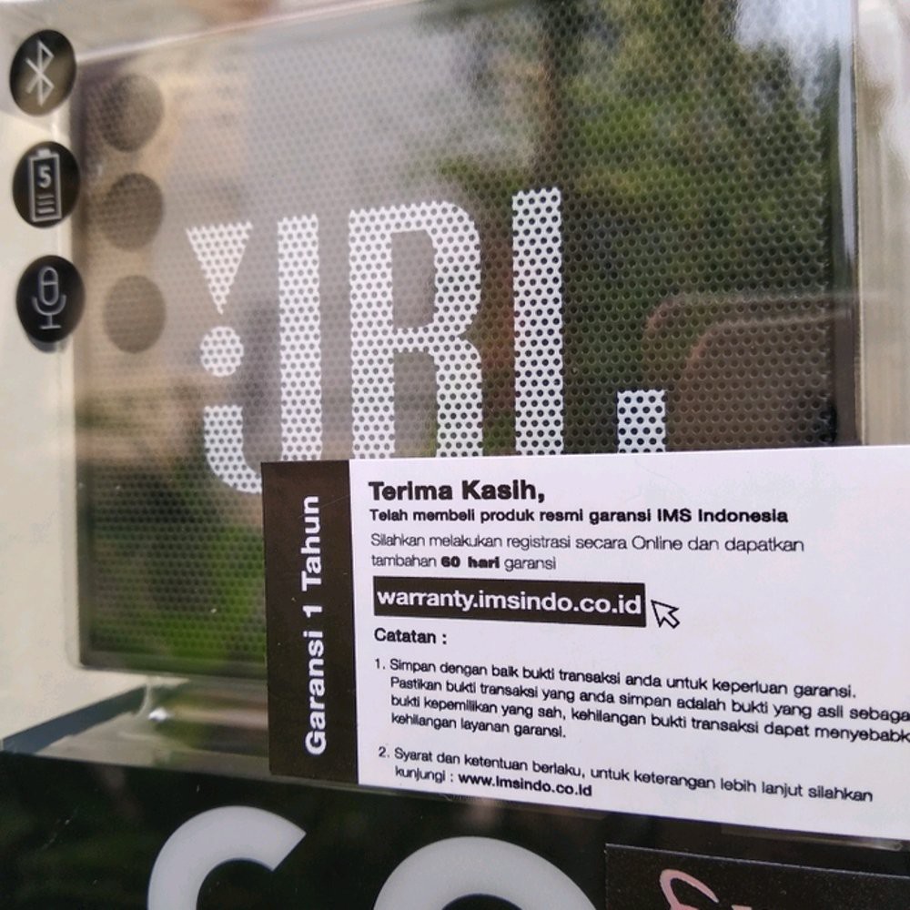 JBL GO Bluetooth Speaker Original Garansi IMS