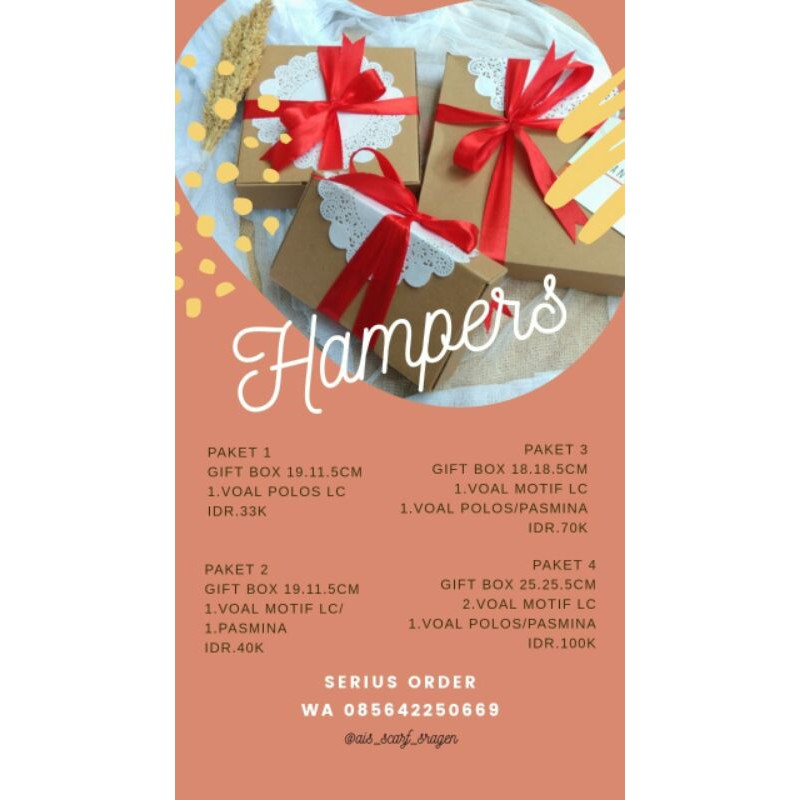 

Hampers Box Kado Paket 4