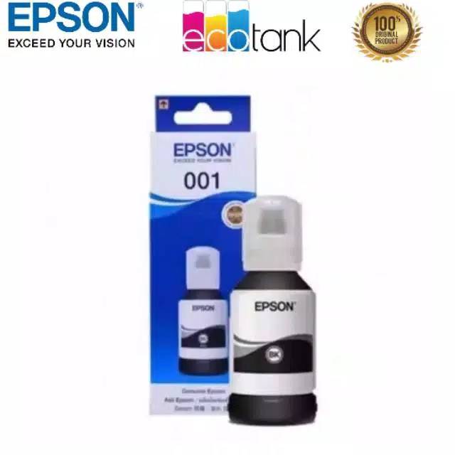 Tinta Epson 001 Black Original 127 ml - Garansi Resmi Epson