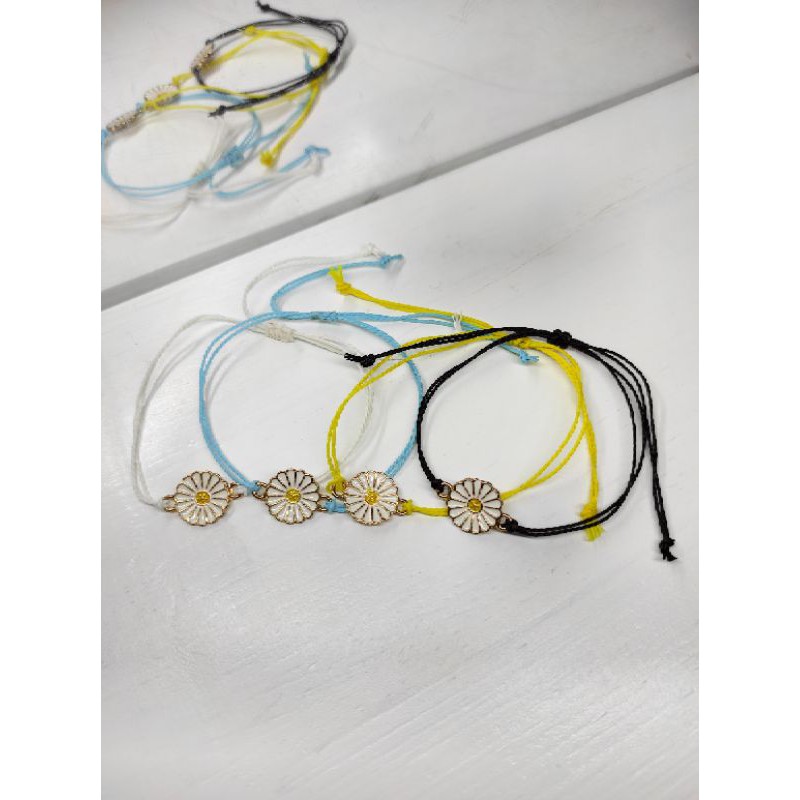 READY Sunflower Daisy Bracelet Gelang Bunga Matahari Haecan NCT Bunga Daisy Satuan