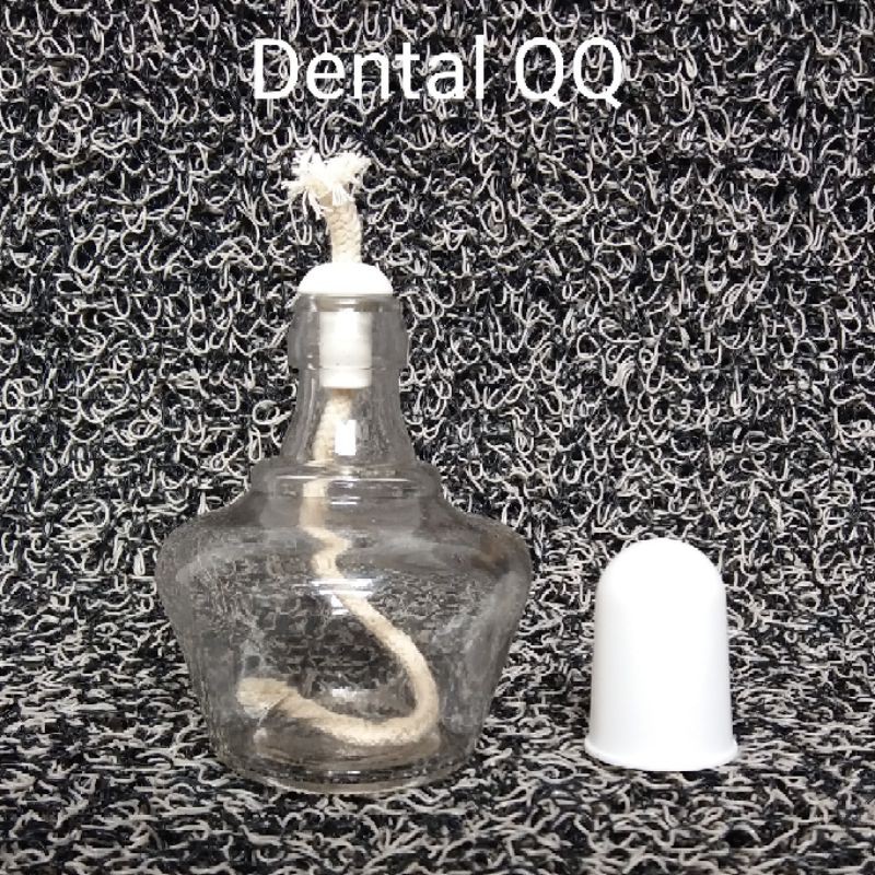 Alcohol lamp 150ml // lampu spiritus kaca // dental bunsen alkohol spirtus