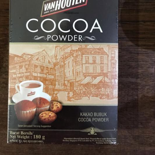 

uaCokelat Bubuk Van Houten 180gr - Cocoa Powder ua Kode(A51B62)