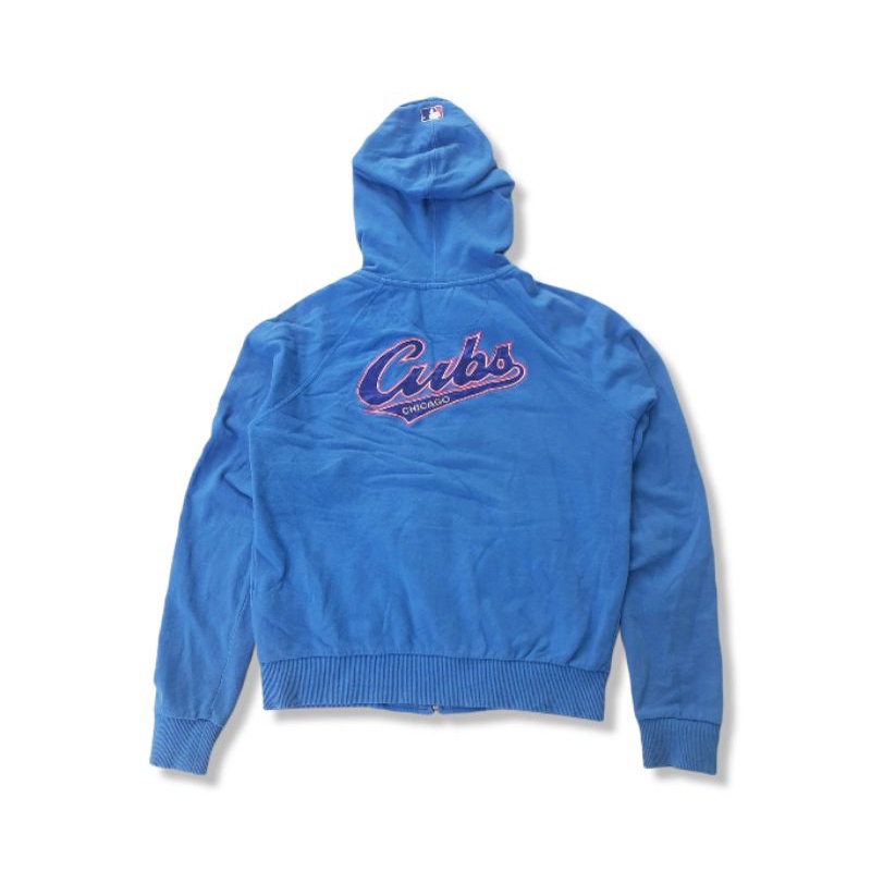 Hoodie MLB Chicago Cubs (Full Bordir) second