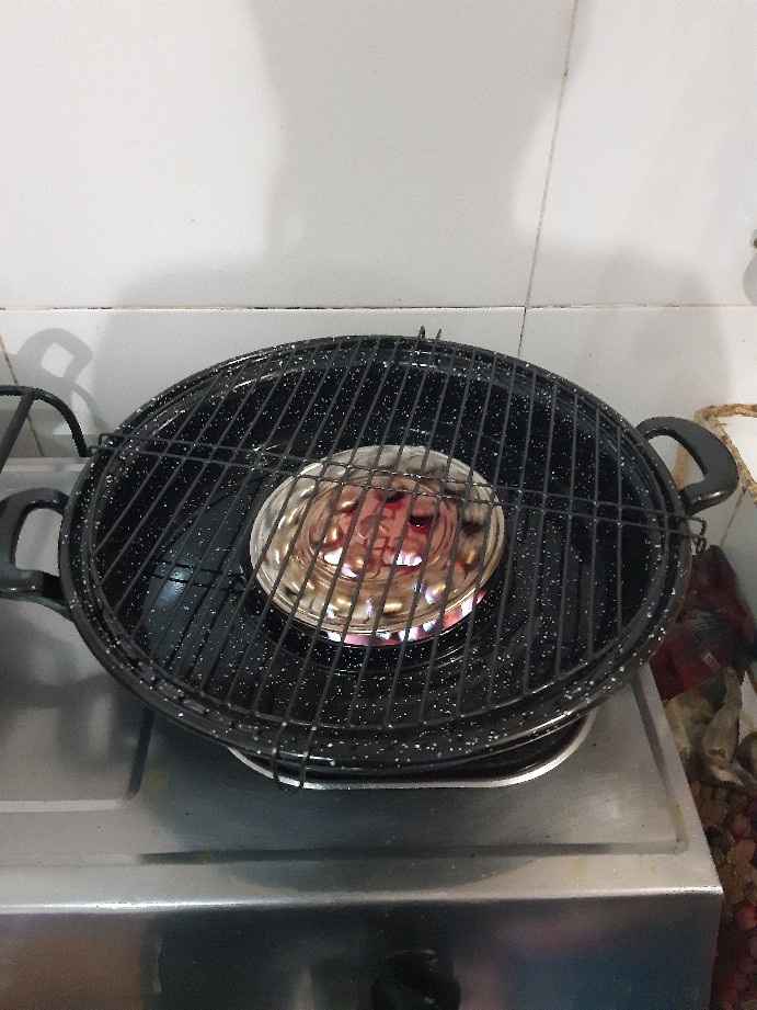 Maspion 34 Cm Magic Roaster Alat Pemanggang Sate, Ayam, Sosis Dll