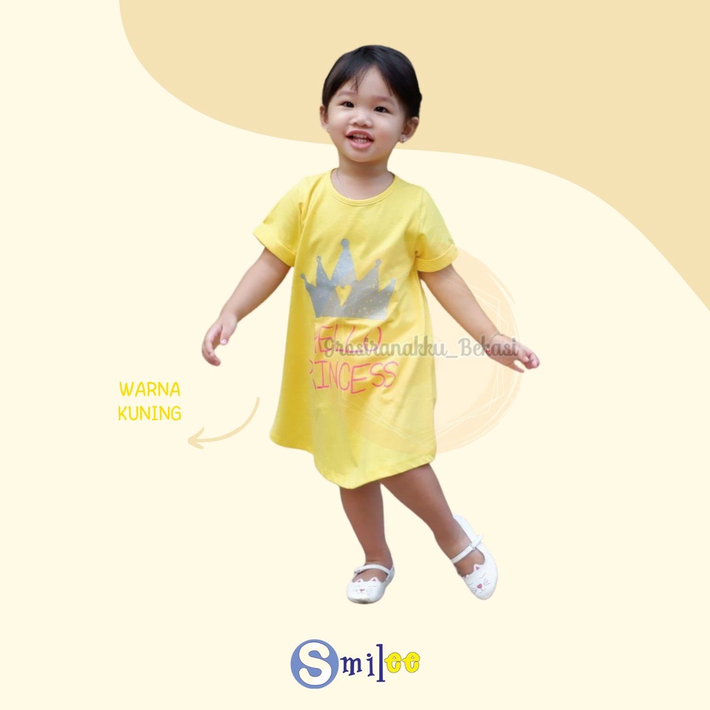 Daster Anak Smilee Sablon Vol 2 Mix Motif Size 1-5Tahun