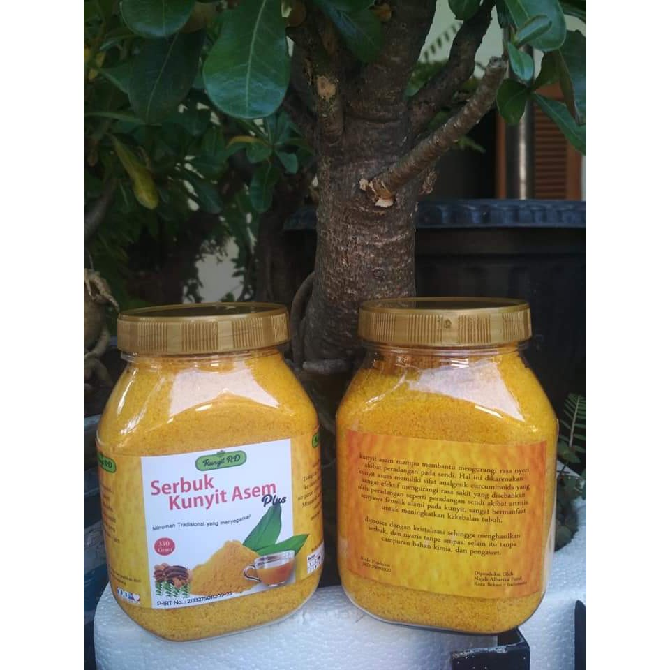 

Minuman trandisonal serbuk kunyit asem