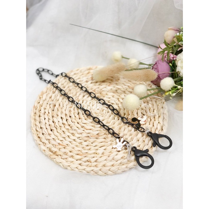 MISO tali masker disney Mickey Mouse chain /kalung strap masker anak miki lucu