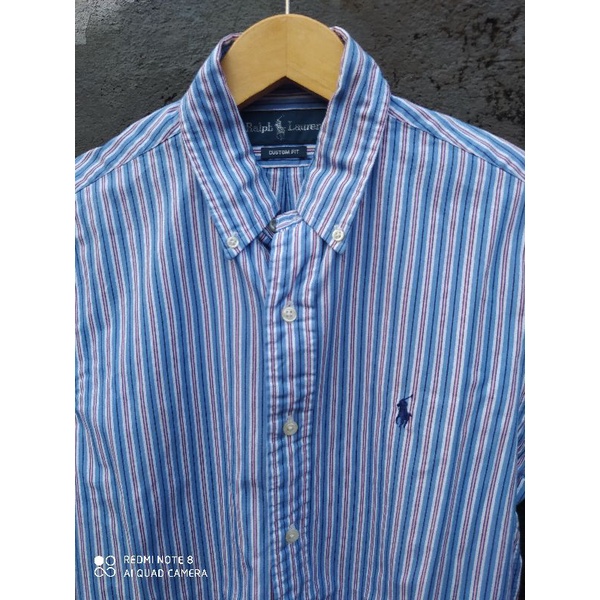 kemeja pria second branded original polo ralph lauren.