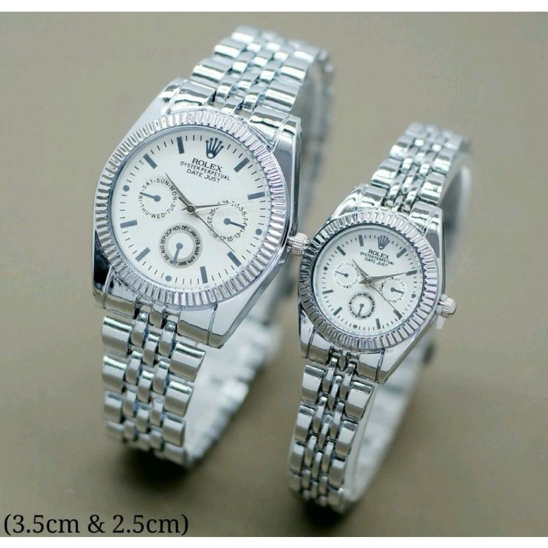 Jam Tangan Daytona Jam Tangan Pria Wanita Sepasang Jam Tangan Coupel