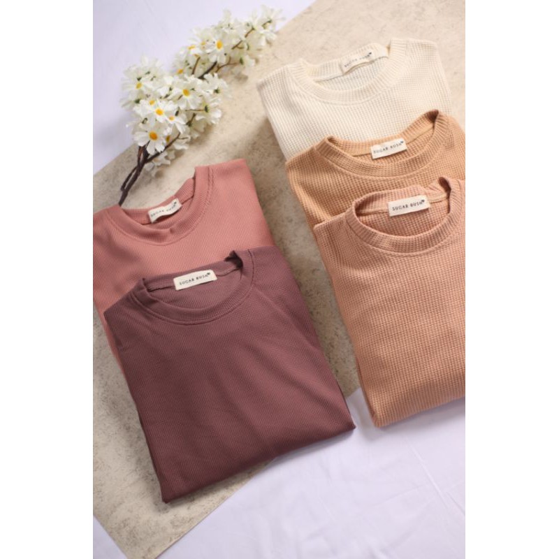 Diandra Waffle Knit Top